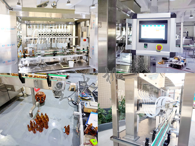 南京星火机械化学药剂定量灌装机细节